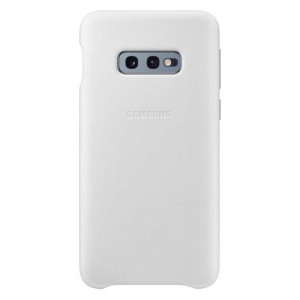 Аксессуар Samsung Чехол-крышка Samsung EF-VG970LWEGRU для Galaxy S10e, кожа, белый