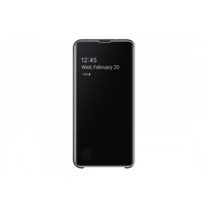 Аксессуар Samsung Чехол-книжка Samsung EF-ZG970CBEGRU Clear View для Galaxy S10e, поликарбонат, черный