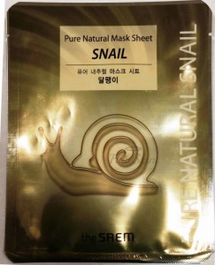 Улиточная тканевая маска the SAEM Pure Natural Mask Sheet (Snail) - Улиточная маска (8806164116272)