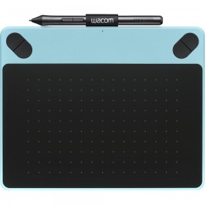 Графический планшет Wacom Intuos Comic Pen&Touch Small Blue (CTH-490CB-N)