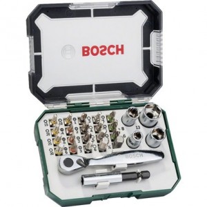 Наборы инструментов Bosch Набор бит BOSCH 26 предметов (2607017322)
