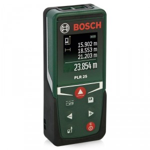 Измерительный инструмент Bosch Лазерный дальномер BOSCH PLR 25 (0603672521)