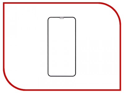 Аксессуар Onext Защитное стекло One-XT 3D для Apple iPhone XR (с черной рамкой) (41893)