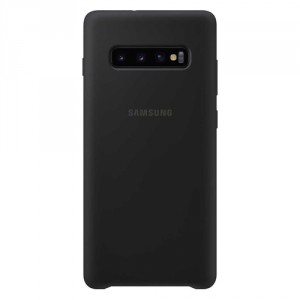 Аксессуар Samsung Чехол-крышка Samsung EF-PG975TBEGRU для Galaxy S10+, силикон, черный