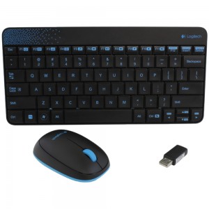 Клавиатура + мышь беспроводные Logitech MK240 (920-005790)