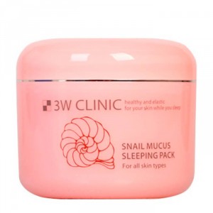 Ночная маска для лица 3W Clinic Snail Mucus Sleeping Pack (773300)
