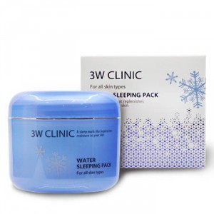 Ночная увлажняющая маска 3W Clinic Water Sleeping Pack (773317)
