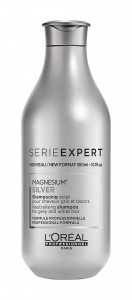 Шампунь для седых волос L'Oreal Professionnel Magnesium Silver Neutralising Shampoo for Grey and White Hair 300ml (E2317600)