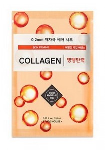Маска для лица ETUDE HOUSE Маска для лица тканевая с колагеном 0.2 Therapy Air Mask Collagen Skin Firming (441219)