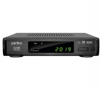 Приставка Perfeo LEADER DVB-T2/C, цифровое эфирное TV и IPTV (PF_A4412)