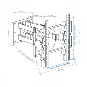 Кронштейн Kromax PIXIS-L new