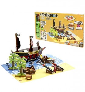 Игровые наборы и фигурки для детей Stikbot Stikbot TST623P Стикбот набор "Пиратский корабль" (4693111)
