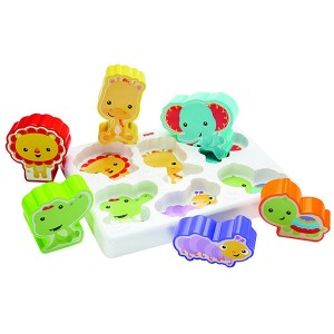 Развивающие игрушки для малышей Fisher Price Mattel Fisher-Price CMY38 Фишер Прайс Сортер "Веселые животные"