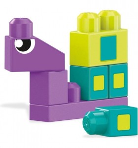 Конструктор Mattel Mattel Mega Bloks DXH34 Мега Блокс Обучающий конструктор "Разные формы" (62176)