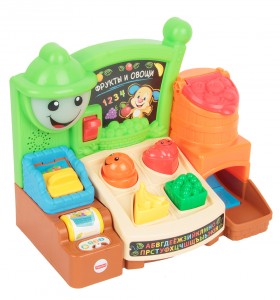 Игрушка для малышей Fisher Price Mattel Fisher-Price FBM32 Фишер Прайс Прилавок с фруктами и овощами (223286)