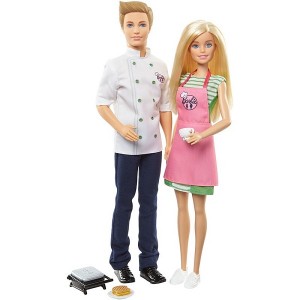 Куклы и пупсы Mattel Mattel Barbie FHP64 Барби и Кен-шеф повар