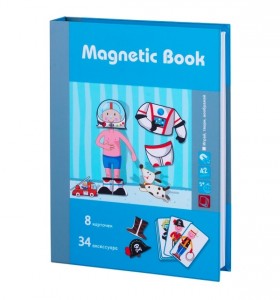 Настольные игры Magnetic Book Magnetic Book TAV029 Развивающая игра "Интересные профессии" (10449497)