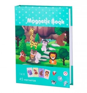 Настольные игры Magnetic Book Magnetic Book TAV034 Развивающая игра "В зоопарке" (10449497)