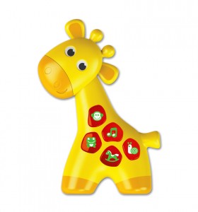 Развивающие игрушки для малышей Азбукварик Азбукварик 2154 Чудо-огоньки "Жирафик" (143429)