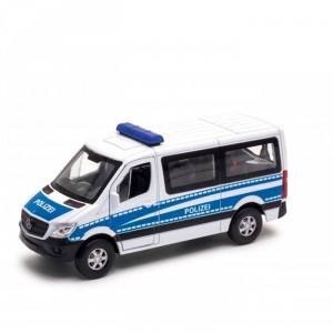 Игрушечные машинки и техника Welly Welly 43731P Модель машины 1:50 Mercedes-Benz Sprinter Полиция (149754)