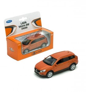 Игрушечные машинки и техника Welly Welly 43763 Велли Модель машины 1:34-39 LADA VESTA SW CROSS (149754)