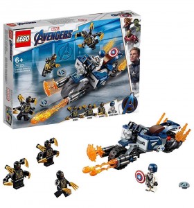 Конструкторы Lego Lego Super Heroes 76123 Супер Герои Капитан Америка: Атака Аутрайдеров