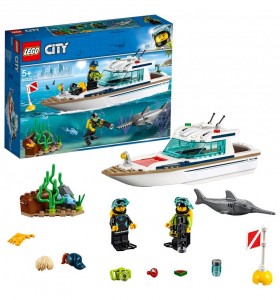 Конструкторы Lego LEGO City 60221 Конструктор Лего Город Транспорт: Яхта для дайвинга