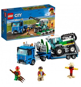 Конструкторы Lego LEGO City 60223 Конструктор Лего Город Транспорт: Транспортировщик для комбайнов