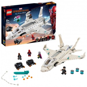 Конструкторы Lego LEGO Super Heroes 76130 Конструктор Лего Супер Герои Реактивный самолёт Старка и атака дрона