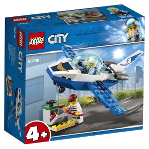 Конструкторы Lego LEGO City 60206 Конструктор Лего Город Воздушная полиция: Патрульный самолёт (43484)