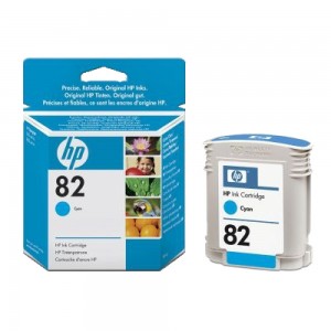Картридж для струйного принтера HP Голубой чернильный картридж HP 82 69 мл