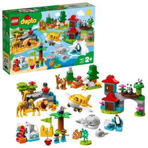Конструктор Lego LEGO DUPLO 10907 Конструктор Лего Дупло Животные мира (43484)