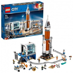 Конструктор Lego LEGO City 60228 Конструктор Лего Ракета для запуска в далекий космос и пульт управления запуском (43484)