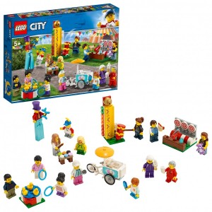 Конструктор Lego LEGO City 60234 Конструктор Лего Город Комплект минифигурок Весёлая ярмарка (43484)