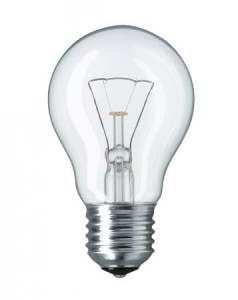 Лампочки и ламповые патроны Philips Лампа накаливания Philips 75 Вт Е27 груша прозрачная (C0018591)