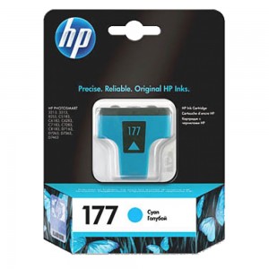 Картридж для принтера HP C8771HE 177 Cyan Ink Cartridge