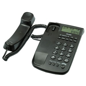 Телефон проводной Ritmix RT-440 Black (15118352)