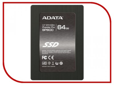 Жесткий диск ADATA ASP600S3-64GM-C