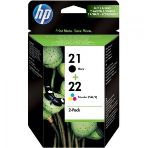 Картридж для струйного принтера HP 21/22 Black/Tri-color SD367AE