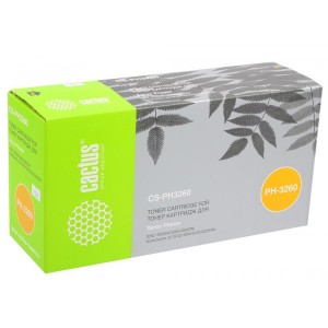 Картридж для лазерного принтера Cactus CS-PH3260 106R02778 Black для Xerox Phaser 3052/3