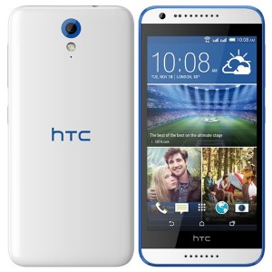 Смартфон HTC Desire 620G DS Gloss White/Blue Trim