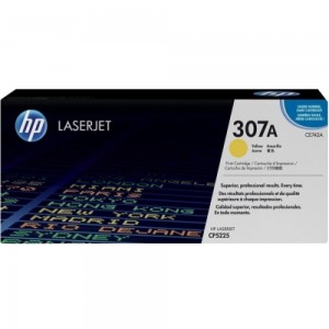 Картридж для принтера HP Color LaserJet CE742A Yellow