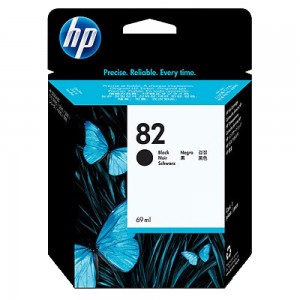 Картридж для струйного принтера HP Черный картридж HP 82 емкостью 69 мл