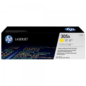 Картридж для лазерного принтера HP 305А Yellow (CE412A)