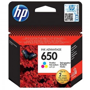 Картридж для струйного принтера HP 650 Advantage Tri-colour (CZ102AE BHK)