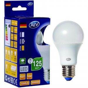 Лампа светодиодная Rev ritter Regular A60 E27 16W 220V 4000K (32403 4)