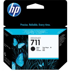 Картридж для струйного принтера HP Designjet 711 Black (CZ129A)