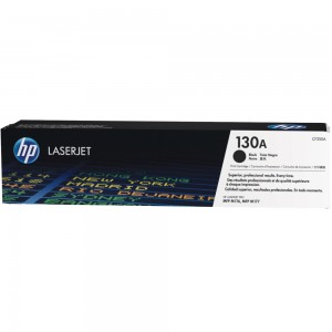 Картридж для лазерного принтера HP 130A LaserJet, черный CF350A