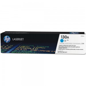 Картридж для лазерного принтера HP 130A LaserJet, синий CF351A