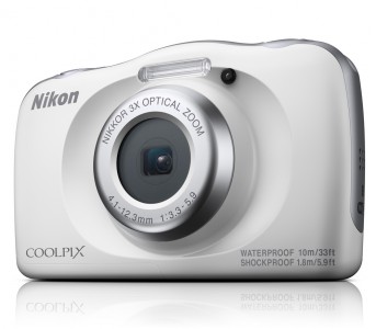 Компактный фотоаппарат Nikon Coolpix W150, белый (VQA110K001)